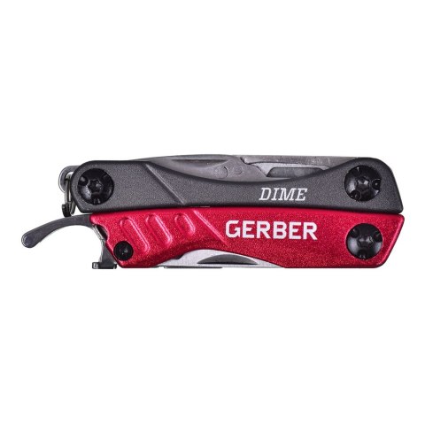 Multitool Gerber Dime, czerwony