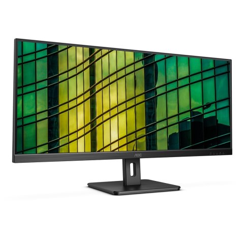 AOC U34E2M monitor komputerowy 86,4 cm (34") 3440 x 1440 px Wide Quad HD Czarny