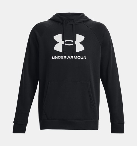 Bluza z kapturem Under Armour Rival Fleece Logo Hoodie - black/white