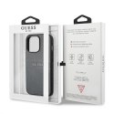 Guess GUHCP13LPSASBGR iPhone 13 Pro / 13 6,1" szary/grey Saffiano Strap