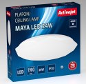 Nowoczesny plafon sufitowy LED Activejet MAYA 24W (WYPRZEDAŻ)