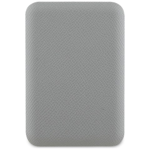 Powerbank indukcyjny Guess Grained Triangle 5000mAh 15W USB-C MagSafe beżowy