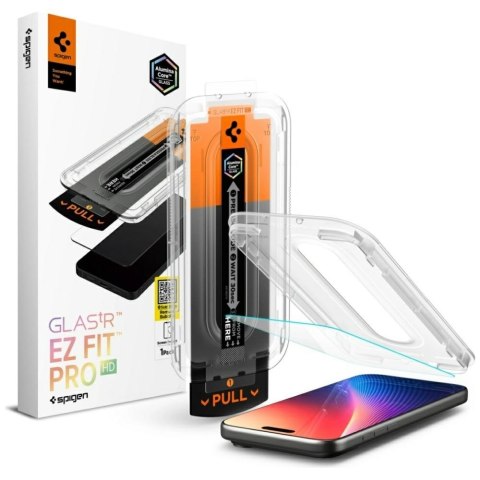 Szkło hartowane Spigen Glas.Tr Camera EZ FIT Pro HD do Apple iPhone 17 Pro Max / 16 Pro Max 1szt