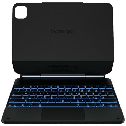 Etui Typecase Edge z klawiaturą do iPad Air 13" 2024/2025 czarny