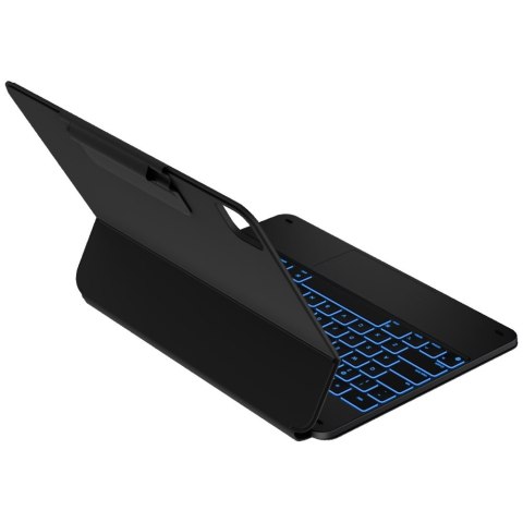 Etui Typecase Edge z klawiaturą do iPad Air 13" 2024/2025 czarny
