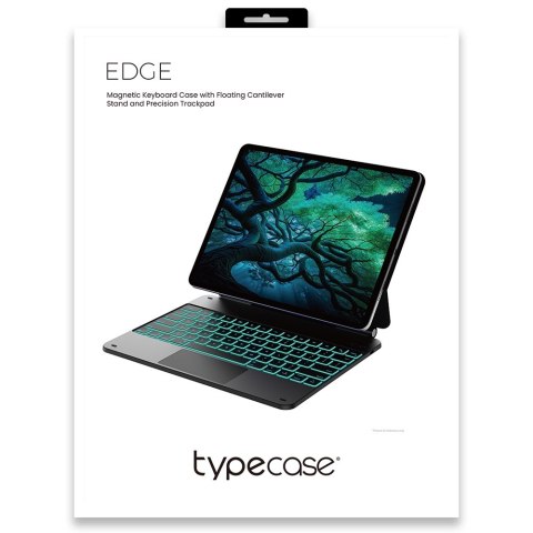 Etui Typecase Edge z klawiaturą do iPad Air 13" 2024/2025 różany