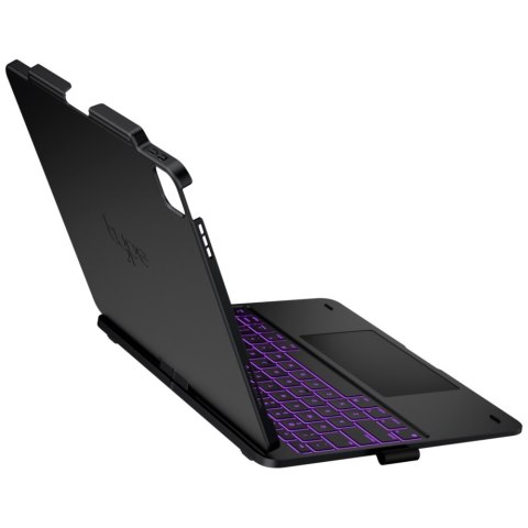 Etui Typecase Flexbook Touch z klawiaturą do iPad Air 13" 2024/2025 czarny