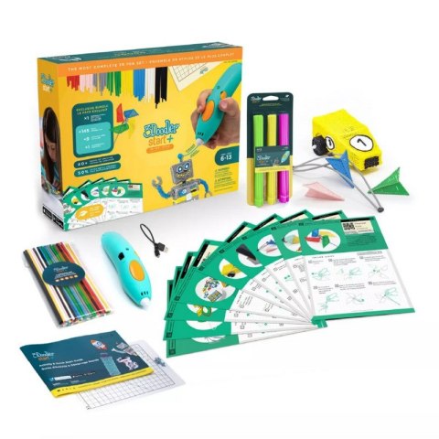 3DOODLER DŁUGOPIS DO DRUKU 3D DLA DZIECI W WIEKU OD 6 LAT 3DOODLER START PLUS, ZESTAW ROZSZERZONY SPLUS-COSTC