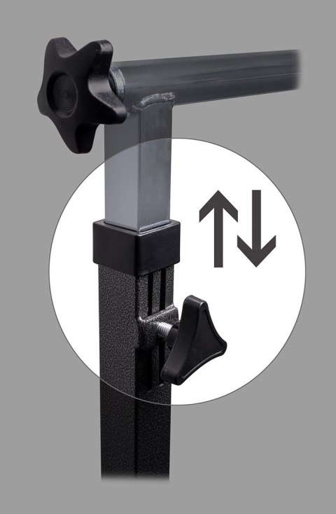 Stolik przyłóżkowy regulowany