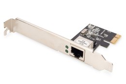 DIGITUS KARTA SIECIOWA PCIE PRZEWODOWA DN-10130-1, PCI EXPRESS DO GIGABIT 10/100/1000 MBPS, LOW PROFILE
