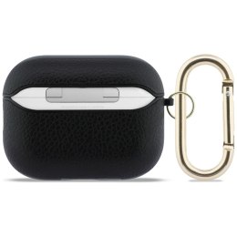 Etui Guess Grained Classic Logo do AirPods Pro 3 czarny