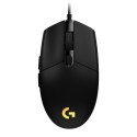 Logitech G203 Lightsync Mysz przewodowa, czarna, 8000DPI