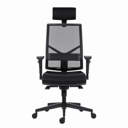 Powerton ERGO MARIE Ergonomiczny fotel biurowy, Czarny