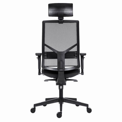 Powerton ERGO MARIE Ergonomiczny fotel biurowy, Czarny