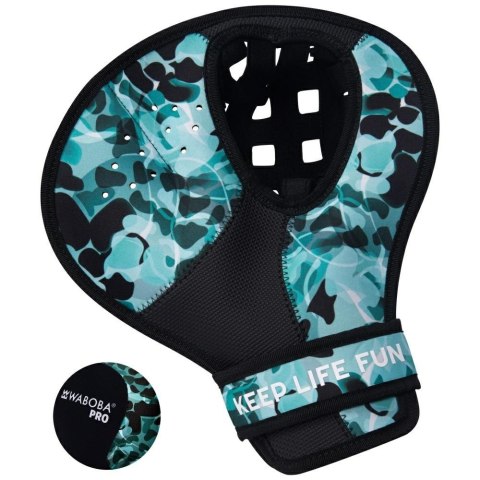 Rękawice Waboba Catch i piłka czarne