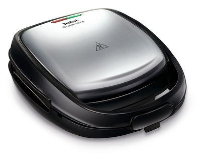 Toster Tefal SW341D12 700W Czarny, Stal nierdzewna