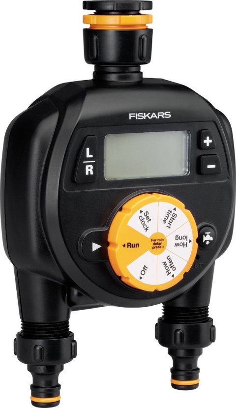 Fiskars 1054792 Czarny Elektroniczny regulator nawadniania