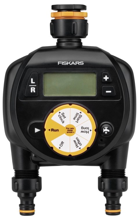 Fiskars 1054792 Czarny Elektroniczny regulator nawadniania