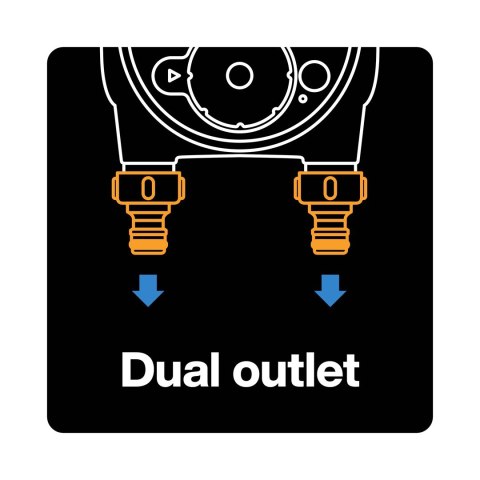Fiskars 1054792 Czarny Elektroniczny regulator nawadniania