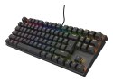Klawiatura GENESIS Thor 303 TKL Gaming USB QWERTY US English Czarny