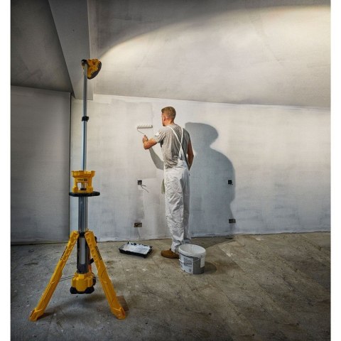 Lampa teleskopowa na trójnogu DeWalt DCL079-XJ (3000 lm; Biały ciepły)