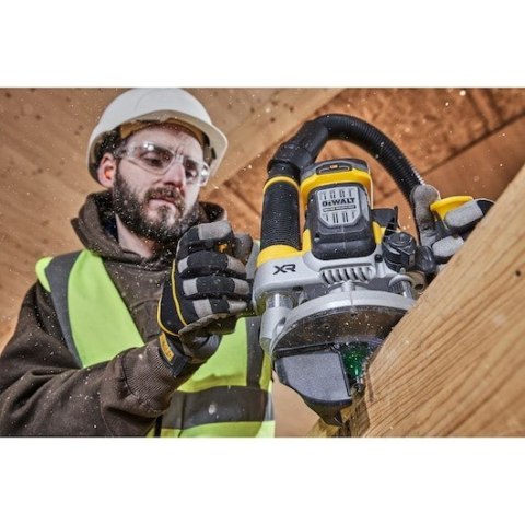 DeWALT DCW620NT-XJ frezarka/trymer Czarny, Żółty 23000 RPM