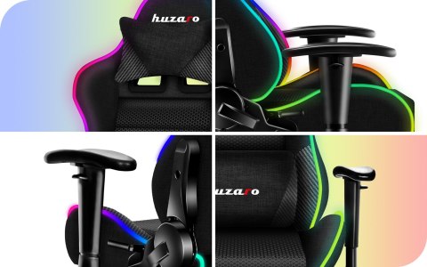 Fotel gamingowy dla dziecka Huzaro Ranger 6.0 RGB Mesh (WYPRZEDAŻ)