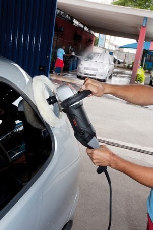 Skil 9955 MA Polerka podłogowa 3600 RPM Czarny, Szary, Czerwony, Srebrny