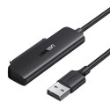 Adapter UGREEN CM321 USB do dysku SATA 2.5", 50cm (czarny)