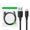 Kabel USB do USB-C 3.0 UGREEN US184 1m (czarny)