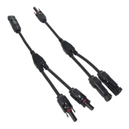 Kabel EcoFlow do połączenia równoległego paneli fotowoltaicznych MC4 30cm