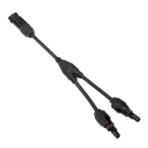 Kabel EcoFlow do połączenia równoległego paneli fotowoltaicznych MC4 30cm