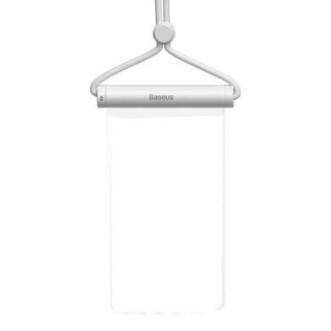 Wodoodporne etui Baseus AquaGlide z zamkiem cylindrycznym (białe)