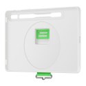 Etui Samsung EF-GX700CW Tab S8 biały/white Strap Cover