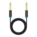 Kabel audio TS 6,35mm Vention BAABI 3m, czarny