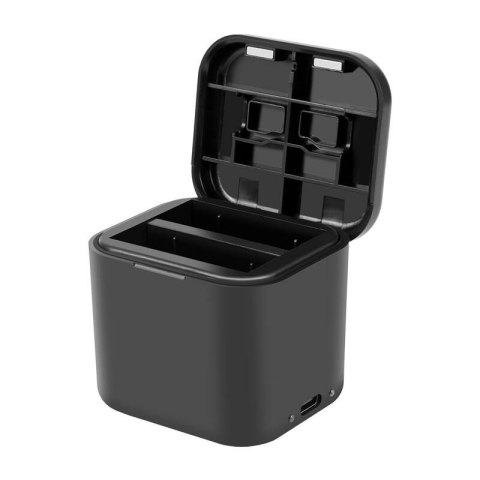 Ładowarka + case na karty pamięci PULUZ do Insta360 Ace / Ace Pro / Ace Pro 2