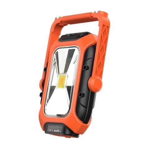 Lampa warsztatowa z panelem solarnym Superfire GM05 - 500 lm, powerbank