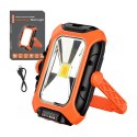 Lampa warsztatowa z panelem solarnym Superfire GM05 - 500 lm, powerbank