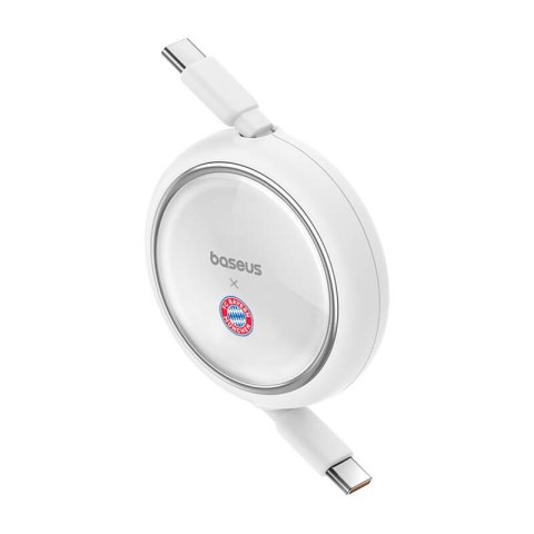 Baseus Kabel ładowania USB-C do USB-C 100W (biały) Edycja Bayern