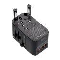 Adapter Podróżny 5w1 Blitzwolf BW-TA2 2xUSB PD + 2xC QC + C GaN 100W