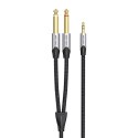Kabel audio mini jack 3.5mm do 2x jack 6.35mm męski Vention BARHK 8m