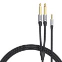 Kabel audio mini jack 3.5mm do 2x jack 6.35mm męski Vention BARHL 10m