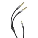 Kabel audio mini jack 3.5mm do 2x jack 6.35mm męski Vention BARHL 10m
