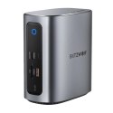 Stacja dokująca 17w1 Blitzwolf BW-TH15 2xHD+DP+4xC+3xUSB 3.0+USB 3.1+C 3.2+C PD+RJ45+micro SD+SD+3,5mm Audio