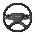 Zestaw gamingowy - baza R5 + kierownica ciężarowa TSW + pedały SRP-Lite + zaciski Moza Racing RS071 (PC)