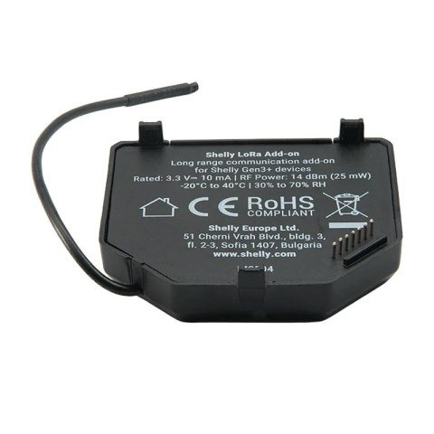 Zestaw 2 Przekaźników EU868 dla gen.3/4 Shelly LoRa Add-on