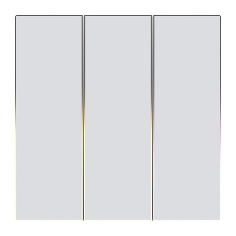 Dotykowy Włącznik Światła ZigBee Avatto TS60-EU-W3 Potrójny TUYA (biały)