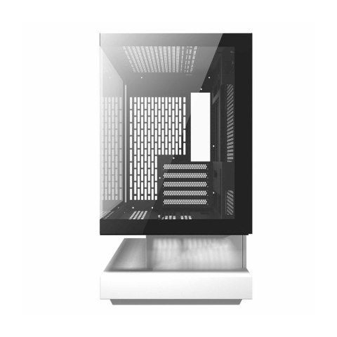 Obudowa komputerowa Darkflash F1 (Biała) + 6 wentylatorów ARGB