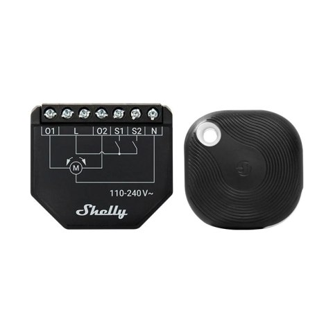 Sterownik do żaluzji / zasłon WiFi Shelly Shutter + BLU Button Tough 1