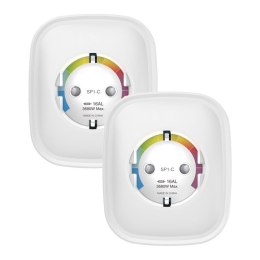 Inteligentne gniazdko WiFi Gosund SP1-HE, 2 sztuki (HomeKit) (dwupak) 16A